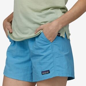 Patagonia Baggies 5 inch inseam in Lago Blue